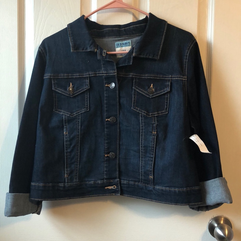 Old Navy - Large Maternity Jean Jacket